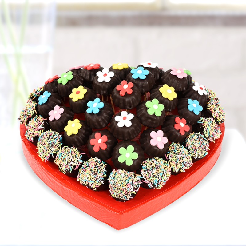 Kek Kurabiye Çiçekleri