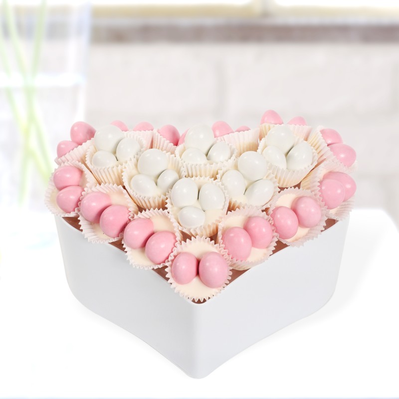 Çikolatalı Kalp Drajeler