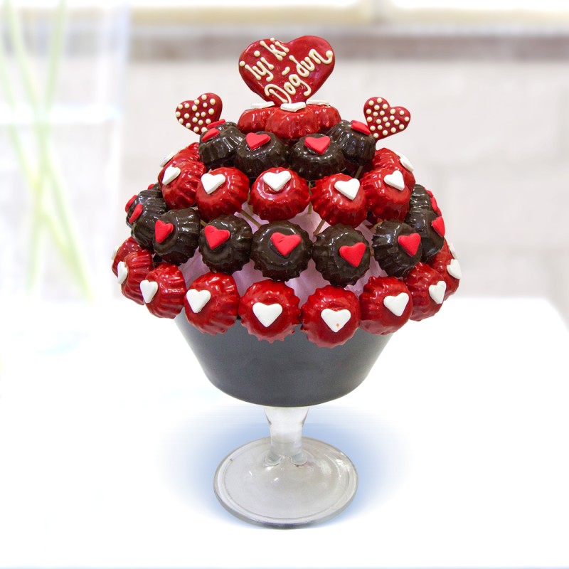 Kırmızı Kalp Kurabiyeleri