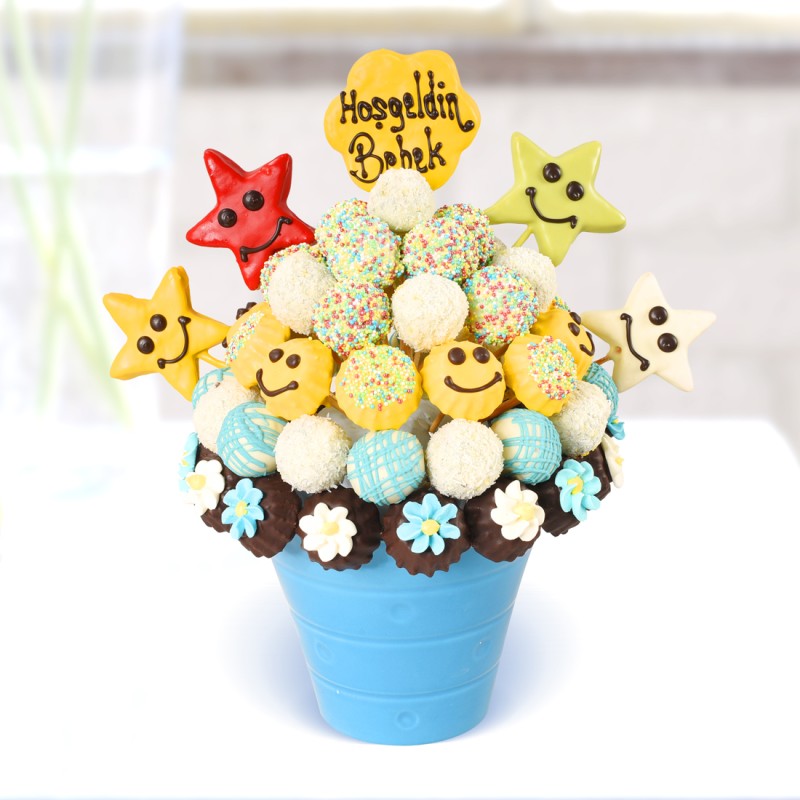 Renkli Bebek Kurabiyeleri