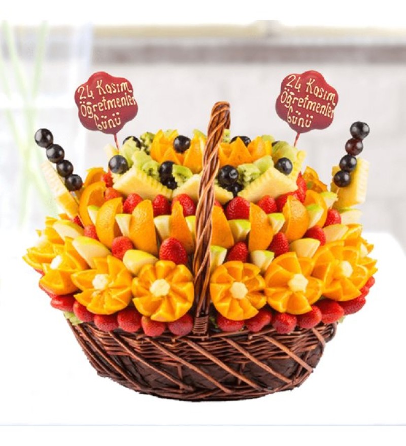 Öğretmenime Mevye Sepeti VIP